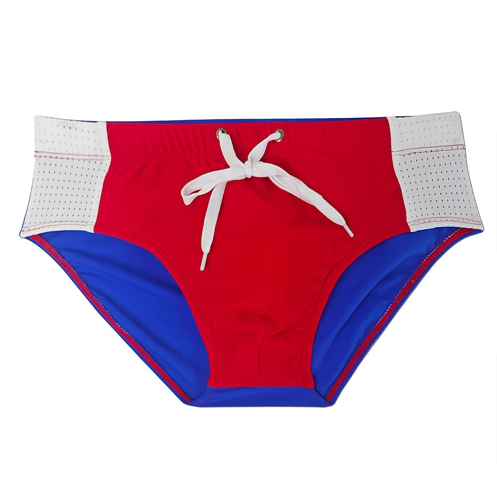 Boxer de sport séchage rapide microfibre homme, 【rouge】