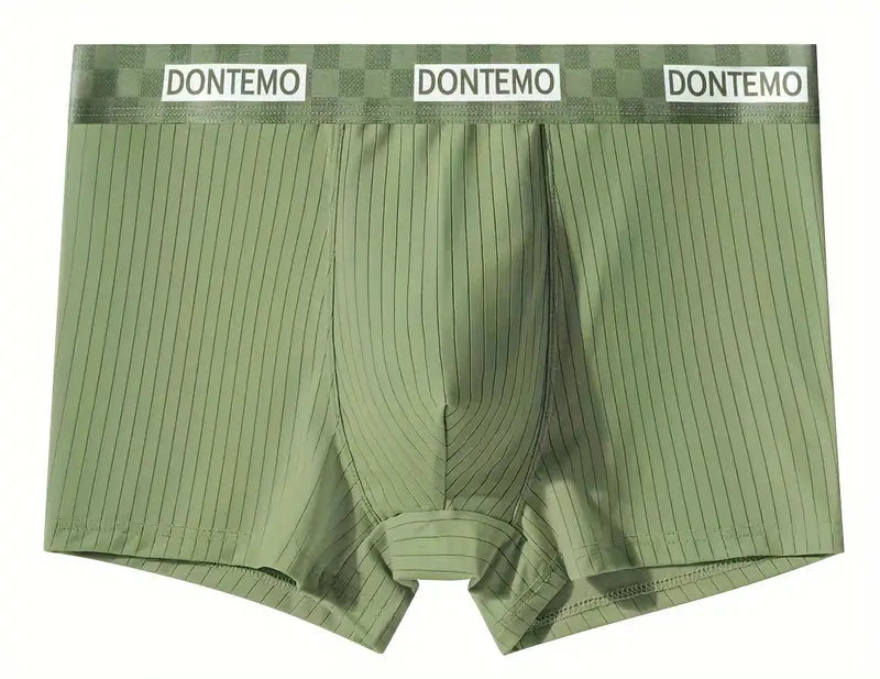 Boxer respirant sans couture homme — lot de 4, maille technique