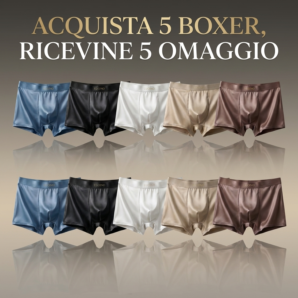 Boxer homme — lot de 10, coupe courte